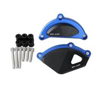 HZBHD Deslizadores De Chasis Motocicleta, Cubierta del Motor, Protector Antichoque para Yamaha MT-10 SP MT10 MT 10 2016-2021, Protección contra Caídas Deslizante Caída Protector(Azul)