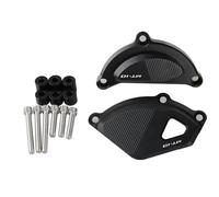 HZBHD Deslizadores De Chasis Motocicleta, Cubierta del Motor, Protector Antichoque para Yamaha MT-10 SP MT10 MT 10 2016-2021, Protección contra Caídas Deslizante Caída Protector(Negro)