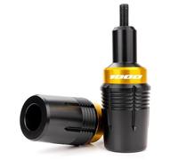 HZBHD Deslizadores De Chasis para Motocicleta, Protección contra Caídas para Suzuki GSX 750, GSX-S, S750, 1000, GSXS GT 750, GSXS GSR 750 Deslizante Caída Protector(Oro,1000)