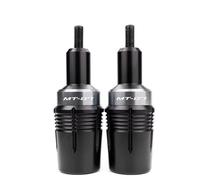 HZBHD Deslizadores De Chasis para Motocicleta Protectores Antichoque Y Protección contra Caídas para Yamaha MT 03 09 07 MT09 MT03 MT07 MT-09/SP MT-03 14-25 Deslizante Caída Protector(Titanio,07)