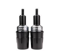 HZBHD Deslizadores De Chasis para Motocicleta Protectores Antichoque Y Protección contra Caídas para Yamaha MT 03 09 07 MT09 MT03 MT07 MT-09/SP MT-03 14-25 Deslizante Caída Protector(Titanio,03)