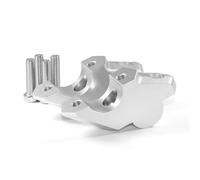 HZBHD Elevador De Manillar De Motocicleta, Abrazadera De Manillar, Adaptador De Extensión para F900R F900XR F850GS F 850 GS ADV Adventure Bloque Fijo(Plata 1)