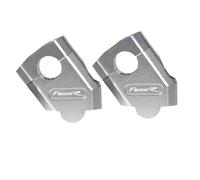 HZBHD Elevadores de Manillar Elevador De Manillar De Motocicleta para BMW F800R F800 R F 800 R F800r Manillar Barras De Mano Abrazadera De Montaje Elevado Extensión Elevada(Plata 28mm)