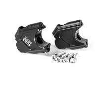 HZBHD Elevadores de Manillar Elevador De Manillar De Motocicleta para BMW R1200GS 2004-2008 R 1200 GS Adventure 2005-2008 Abrazadera De Manillar De Montaje De Barra(Negro 1)