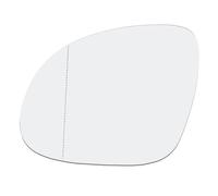 HZBHD Espejo Retrovisor De Coche Cristal Para VW Para Tiguan Para Sharan 2007-2016, Espejos Retrovisores Puerta Con Calefacción Repuesto Vidrio del espejo retrovisor(Izquierda)