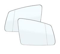 HZBHD Espejo Retrovisor De Coche Para Mercedes Para Benz C63 Para AMG Para S400 C350 E200 E250 E350 2012, Espejos Reflectores Marcha Atrás Vidrio del espejo retrovisor(1 par)