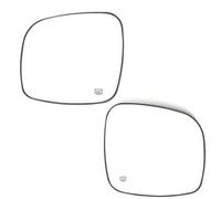 HZBHD Espejo Retrovisor Lateral Con Calefacción Para Para Grand Para Caravan C/V Crew R/T SE SXT, 2008-2016 Paquete Económico Vidrio del espejo retrovisor(1 par)