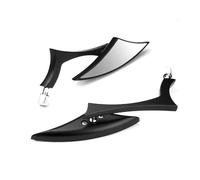 HZBHD Espejo Retrovisor para Benelli TRK 502X TNT 125 BN 600 BJ 750 BN 125 Leoncino 250 500 752S 502C. Espejo de visión(Negro)