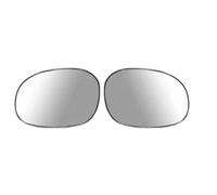 HZBHD Espejo Retrovisor Para CITROËN C2, C3I Y C3, Convexo, Gran Angular, Calefactable Función De Aparcamiento Vidrio del espejo retrovisor