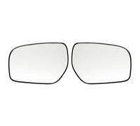 HZBHD Espejo Retrovisor Para Koleos 2012-2016, Visión Gran Angular, Antideslumbrante, Cubierta Repuesto, Calefactable, Ángulos Ciegos Laterales Vidrio del espejo retrovisor(1 par)