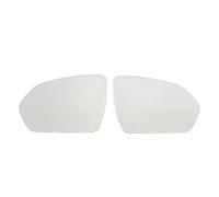 HZBHD Espejo Retrovisor Para SAIC, Para MG Para MARVEL R 2021-2025, Con Cubierta De Repuesto Calefacción Ángulos Ciegos Laterales Vidrio del espejo retrovisor(1 par)