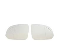 HZBHD Espejos Retrovisores Coche Cristales, Gran Angular, Calefactables, Puertas Laterales, Luz Punto Ciego Para Volvo XC90 2015-2023 Vidrio del espejo retrovisor(Blind 1Pair)