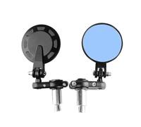 HZBHD Espejos Retrovisores para Motocicleta, Espejos Laterales Redondos para Manillar, Par para Yamaha 125, Keeway K Light, Keeway Superlight 125 Sportster