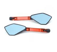 HZBHD Espejos Retrovisores para Motocicleta para K&awasaki Z650, Z750, Z800, Z1000, Z900, ER-6N Y ER-6F.(Naranja)