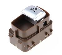 HZBHD Interruptor De Elevalunas Para Mercedes Para Benz W205, S205, C205, GLC, C253, X253 (2015-2020, A2059051713, 2059051713) Regulador De Ventanas Eléctrico Interruptores(Marrón 1)