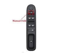 HZBHD Interruptor De Elevalunas Para Peugeot 3008 5008 2009-2016 96650621ZD 96650620ZD Regulador De Botón De Control Eléctrico Eléctrico Interruptores(NEGRO2)