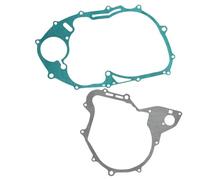 HZBHD Junta De Motor De Motocicleta Para Yamaha XVS650 V-Star Drag Star XVS400 XV500 XV400 XV535 Virago Junta De Embrague Del Generador Del Cárter Set De Juntas(Dos juntas)