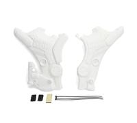 HZBHD Kit De Protección Lateral para Chasis Motocicleta, Cubierta Protectora Carenado para XL750 Transalp XL 750 TRANSALP 2023-2024 Deslizante Caída Protector(Blanco)