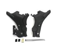 HZBHD Kit De Protección Lateral para Chasis Motocicleta, Cubierta Protectora Carenado para XL750 Transalp XL 750 TRANSALP 2023-2024 Deslizante Caída Protector(Negro)