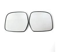 HZBHD Lentes Cristal Reflectoras Espejos Retrovisores Coche Para Toyota Para Land Para Cruiser 1996-2002, Convexos Gran Angular Calefacción Vidrio del espejo retrovisor(1 par)