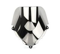 HZBHD Parabrisas Deflectores De Viento para Motocicleta para Suzuki Katana GSX600F GSX750F GSX 600F 750F 1998-2008 Ajustable Elevado Deflector Viento(Plata)