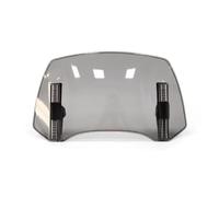 HZBHD Parabrisas Extensor para Motocicleta para Ducati 888 849 851 749 898 1098 1198, Alerón para Faros, Deflectores De Viento Ajustable Elevado Deflector Viento(Titanio,300cm)