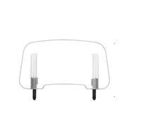 HZBHD Parabrisas Extensor para Motocicleta para Yamaha MT07 MT09 MT10 R1 R3 FZ6, Deflectores De Viento Delanteros, Pantalla Protectora Ajustable Elevado Deflector Viento(Claro)