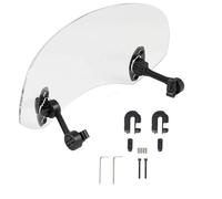 HZBHD Parabrisas para Motocicleta para X-ADV 750 Varadero Africa Twin CTX700 KLR-650 Extensión De Pantalla Protectora Ajustable Elevado Deflector Viento(Tipo 7)