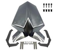 HZBHD Parabrisas Y Deflectores De Viento para Motocicleta para Duke 790 2018-2025, Carenado, Deflectores De Viento, Pantalla Cortavientos Ajustable Elevado Deflector Viento(Plata)