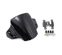 HZBHD Parabrisas Y Deflectores De Viento para Motocicleta para Yamaha MT09 MT 09 MT-09 Mt09 2021 2022 2023 Ajustable Elevado Deflector Viento(Negro)