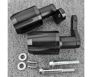 HZBHD Protección contra Caídas para K&awasaki para Ninja ZX6R ZX-6R ZX 6R 2024-2025 Deslizadores De Chasis, Protectores De Carenado, Protectores De Impactos. Deslizante Caída Protector(Negro)