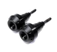 HZBHD Protección contra Caídas para K&awasaki ZX6R 636 ZX636 ZX-6R para Ninja Zx6r 2013-2025, Deslizador De Marco, Protector De Almohadilla Antichoque. Deslizante Caída Protector(Negro)