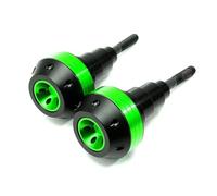 HZBHD Protección contra Caídas para K&awasaki ZX6R 636 ZX636 ZX-6R para Ninja Zx6r 2013-2025, Deslizador De Marco, Protector De Almohadilla Antichoque. Deslizante Caída Protector(Verde)