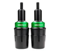HZBHD Protector De Carenado De Motor, Deslizadores De Bastidor, Almohadilla Protectora Antichoque para K&awasaki Z900, Z900SE, Z900RS (2017-2025) Deslizante Caída Protector(Verde)