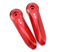 HZBHD Protector De Manillar para Motocicleta, Protector De Manos, Cubierta Deslizante Embellecedora para R1300GS R1300 GS R 1300 GS GS1300 2024 2025 2026 Escudo De La Manija(Rojo,X-1)