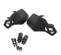 HZBHD Protector De Manos para Manillar De Motocicleta, Parabrisas para Suzuki V-Strom DL1000 DL 1000 V-Strom 2014-2019. Cubierta A Prueba De Viento. Escudo De La Manija(Negro 2)