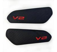 HZBHD Protector para el Tanque Almohadilla Adhesiva Antideslizante Depósito Combustible Motocicleta para Ducati Streetfighter V2 Panigale V2 2020 - Puños Laterales El Acelerador