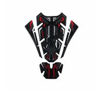 HZBHD Protector para el Tanque Pegatinas para Tanque De Combustible De Motocicleta para K&awasaki para Ninja ZX25R ZX10R ZX6R ZX4R ZX4RR 650 500 400 125 Calcomanías Adhesivas(Rojo)