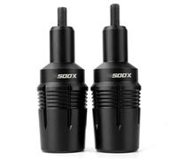 HZBHD Protectores De Chasis para Motocicletas, Almohadillas Antichoque para CB500X para CB500F para CB650R para CBR650R para CBR650F Protección contra Caídas. Deslizante Caída Protector(Negro 2)