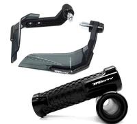 HZBHD Protectores De Manos para Motocicleta para Yamaha Tricity 300, 125 Y 155 (2018-2022) - Manillar De 7/8" (22 Mm) Escudo De La Manija(Negro)