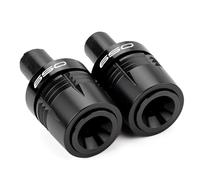 HZBHD Tapones, Tapas Y Deslizadores para Manillar De Motocicleta para K&awasaki Z900, Z650, Z 900, para Ninja 650, 1000 para Versys 650 2017-2024 Deslizante Caída Protector(Negro)