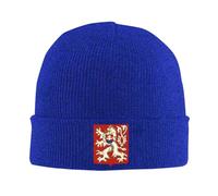 HZCRAES Gorro De Punto Gorra Ligera para Correr Gorro Blando, Escudo De Armas De Checoslovaquia Casquete Gorra Elástica Unisex Sombrero Clásico Versátil Talla Única, Regalo para Hombres Mujeres