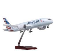 HZCVSG 1/130 Scale Model Aircraft For B787 Dreamliner with and Wheels Diecast Resin Kit 47cm Playkits(No Lights)