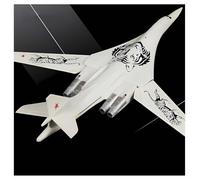 HZCVSG 1:200 Russian Model TU-160 White Swan Bomber Military Aircraft Ornaments Play Gifts(A)