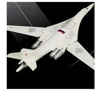 HZCVSG 1:200 Russian Model TU-160 White Swan Bomber Military Aircraft Ornaments Play Gifts(B)