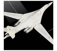 HZCVSG 1:200 Russian Model TU-160 White Swan Bomber Military Aircraft Ornaments Play Gifts(D)