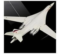 HZCVSG 1:200 Russian Model TU-160 White Swan Bomber Military Aircraft Ornaments Play Gifts(E)