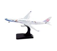 HZCVSG 400 Collectible Plane For AV4061 China Airlines SKYTEAM A330-300 Diecast Aircraft Jet Model Planetoy Set