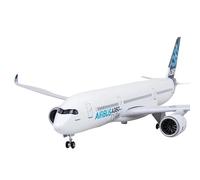 HZCVSG 47cm 1/142 Scale Model Aircraft For A350 Prototype XWB Aviation with Lights and Wheels Diecast Finished Playkits(No Light Version)