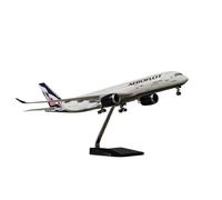 HZCVSG 47cm 1/142 Scale Model Aircraft For Russia A350 Aviation with Lights and Wheels Diecast Finished Resin Kit Playkits(Lights)